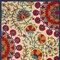 Homeroots 5' X 8' Navy Blue Beige Green Blue And Red Floral Indoor Outdoor Area Rug 546788 - alternate 7