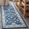 Jonathan Y Modern Persian Vintage Moroccan Traditional Navy/Light Gray 2 ft. x 8 ft. Runner Rug MDP101A-28 - alternate 1
