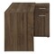 Homeroots 46" Brown Wood L Shape Computer Desk 489902 - alternate 5