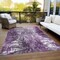Homeroots 9' X 12' Eggplant Purple And Lavender Abstract Washable Indoor Outdoor Area Rug 582918 - alternate 7