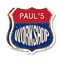 Signmission Paul's Workshop, 12 inch X 12 inch, Plastic Sign, 2PK SHI-P-2PACK-12-489-PAUL - alternate 1