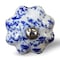 Homeroots Set of Twelve Blue And White Ceramic Drawer Pull Knobs, 12PK 358099 - alternate 1
