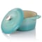 Crock-Pot Artisan 2 Piece 5 Quarts Enameled Cast Iron Dutch Oven in Aqua Blue 127801.02R - alternate 6