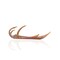 Homeroots 12in Brown Antler Resin Serving Tray 364254 - alternate 5