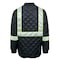 Game Workwear Hi-Vis Quilted Jacket, Nylon Taffeta Shell, Navy, S 1280 - alternate 2