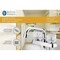 Boston Harbor Laundry Faucet, 2 gpm, 2-Faucet Handle, 3-Faucet Hole, Metal/Plastic, Chrome Plated FL010003CP - alternate 3