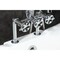 Kingston Brass 7" Center Deck-Mount Clawfoot Tub Faucet with Hand Shower, Polished Chrome AE8401RX - alternate 4
