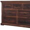 Homeroots 61" Brown Solid Wood Seven Drawer Double Dresser 524601 - alternate 5