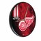 Holland Bar Stool Co Detroit Red Wings 13" Solid Wood Clock WClkPBlk03DetRed - alternate 1
