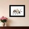 Homeroots Arctic Reindeer 2 Black Framed Print Wall Art 405093 - alternate 2