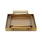 Homeroots Set of Two Gold Cast Iron Handmade Vanity Trays With Handles 625656 - alternate 8