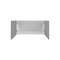 Cambridge Radiance 36in W x 24in D x 18in H Ready to Assemble Slab Wall Bridge Kitchen Cabinet in Matte Grey SA-W361824-MG-KIT - alternate 5