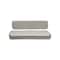Uni Pro Kawasaki Mule 600-610 4x4 (2007 & Prior) Bench Seat Kit | Gray Vinyl 8937 - alternate 8