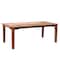 Homeroots 84" Brown Solid Wood Dining Table 521842 - alternate 5