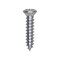 Auveco Phillips Oval Head Tapping Screw 8 x 3/4in Zinc #6 Head, 100PK 1798 - alternate 1