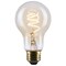 Satco 5.5 Watt A19 LED 2000K CCT Medium Base Clear Glass Amber Coil Filament Dimmable 120 Volt S14227 - alternate 5