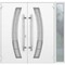 Vdomdoors Steel Double Doors Deux 6500 White Sidelight Exterior Window Stainless Inserts Single Modern Painte DEUX6500DEXD-WS-RH-W72+14 x H80 - alternate 7