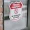 Signmission Private Property Shield Sign No Trespass, 6 inch X 6 inch, Vinyl Decal, 2PK SHI-D-2PACK-6-447 - alternate 3