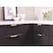 Amerock Extent 8-9/16 in 217 mm Center-to-Center Polished Nickel Cabinet Edge Pull BP36753PN - alternate 3