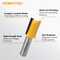 Powertec Straight Router Bit, 3/4in Cutting Diameter, 1/2in Shank, 1-1/4in Depth & 2-3/4in Overall Length, 2PK 73046-P2N - alternate 4