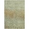 Homeroots 5' X 8' Artichoke Green Ivory And Brown Abstract Washable Indoor Outdoor Area Rug 603072 - alternate 4