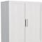 Homeroots 31in White Wood Accent Cabinet With Two Doors 691107 - alternate 4