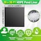 Wrightmaster 20 ft. x 20 ft. HDPE Pond Liner Anti-UV and Corrosion Resistance for Fish/Koi Ponds Water Gardens ZROX43PH3NL - alternate 4