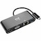 Tripp Lite USB C TO VGA EXTERNAL VIDEO ADAPTER WITH USB-A HUB, USB-C PD CHARGING & GIGABIT U444-06N-VGUB-C - alternate 1