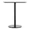 Flash Furniture 36" Square Tabletop, Seamless Surface Technology, Gray Faux Concrete, 24" Black RND Bar Height Base ST-SQ36-CMGY-TR24B-GG - alternate 6