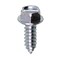 Auveco #14 x 3/4in Slotted Hex Washer Head License Plate Screw, 50PK 11369 - alternate 1