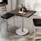Flash Furniture Bennett 24 in x 30 in Solid Wood Indoor Tabletop in Dark Brown with 18 in Round Dining Height GSF-REC2430-DKBRN-TR18S-GG - alternate 6
