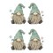 Homeroots Set of Four Brown And Green Polyresin Gnomes, 4PK 518131 - alternate 5