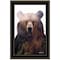 Homeroots King of the Forest 4 Black Framed Print Wall Art 405101 - alternate 1
