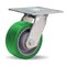 Hamilton Medium Service Swivel Caster, 5" x 2" Duralast Polyurethane (95A) on Cast Iron Wheels S-MS-5DB - alternate 1