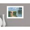 Homeroots Beach Cottage 1 White Framed Print Wall Art 407574 - alternate 4