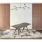 Homeroots 79" Dark Wenge Rectangular Solid Manufactured Wood And Solid Wood Dining Table 486037 - alternate 4