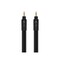 Monoprice A/V Cable, 3.5mm M/M cable, Black, 6ft 5577 - alternate 4