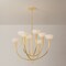 Hudson Valley Lighting Maywood 8 Light Chandelier in Vintage Gold Leaf Finish 9034-VGL - alternate 7