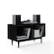 Crosley Liam Medium Record Storage Console Cabinet CF1116-BK - alternate 1