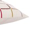 Homeroots 24" White Check Cotton Blend Throw Pillow With Embroidery 549437 - alternate 7