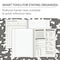 C-Line Products 7-1/2” x 9-3/4" Black Marble Wide Ruled Composition Notebook, 1/EA, 12EA/CT 22024-CT - alternate 3