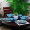 Elama Butterfly Garden 16 Piece Stoneware Dinnerware Set ELM-BUTTERFLY-GARDEN - alternate 6