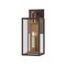 Troy Lighting Arnold 1 Light Exterior Wall Sconce, Patina Brass and Textured Bronze, 8 In x 20 In B6520-PBR/TBZ - alternate 2