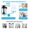 Vevor 4L Water Distiller 1L/H Distilled Water Maker Timing & Temp Display Silver YMK40208 - alternate 4