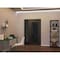Vdomdoors Aluminum Door Iron 1688 Black Entry Steel Metal Classic Painted 48 x 80 (36+12 x 80)-Left Inswing IRON1688EXD-BLK-W36+12xH80-LH-I - alternate 3