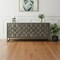 Homeroots 16in Brown And Antiqued Gold Solid Wood Nine Drawer Sideboard 380209 - alternate 5