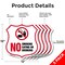 Signmission No Smoking Shield Sign No Smoking Eating, 12 inch X 12 inch, Aluminum Metal Sign, 5PK SHI-A-5Pack-12-400 - alternate 5