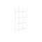 Homeroots 48" White Metal and Wood Four Tier Etagere Bookcase 489799 - alternate 6