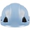 Ironwear Raptor Type II Class E Non-Vented Safety Helmet Egg Blue 3975-REB - alternate 1