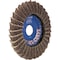 Pferd PFERD Flap Disc, PVL-R, POLIVLIES CURVE, 4-1/2in x 7/8, Coarse, Aluminum oxide 45920 - alternate 9